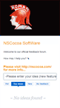 Mobile Screenshot of feedback.nscocoa.com